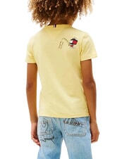 TOMMY HILFIGER TH KIDS T-shirt en coton &agrave; manches courtes - Tee-shirt enfant