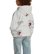 TOMMY HILFIGER TH KIDS Sweatshirt &agrave; capuche bruy&egrave;re blanche comme neige - B&eacute;b&eacute; Sweat - 2