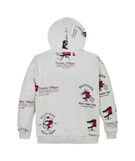 TOMMY HILFIGER TH KIDS Sweatshirt &agrave; capuche bruy&egrave;re blanche comme neige - B&eacute;b&eacute; Sweat - 5