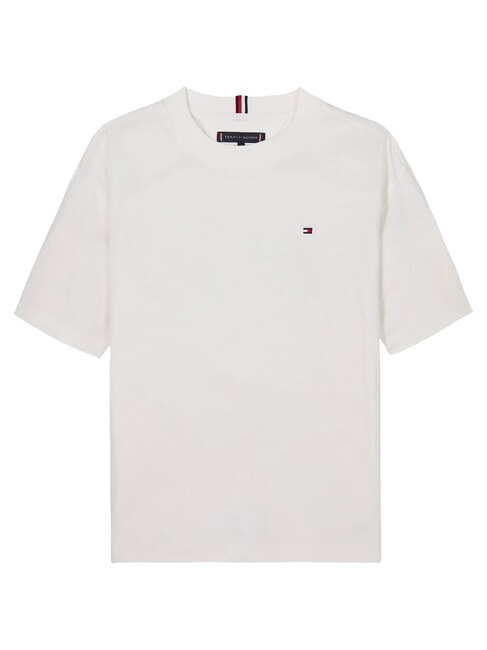 TH KIDS T-shirt &agrave; manches courtes coupe d&eacute;contract&eacute;e blanc - Tee-shirt enfant