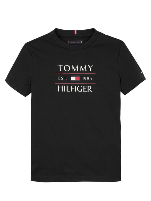 TH KIDS T-shirt avec logo maxi imprim&eacute; noir - Tee-shirt enfant