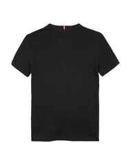 TOMMY HILFIGER TH KIDS T-shirt avec logo maxi imprim&eacute; noir - Tee-shirt enfant - 5
