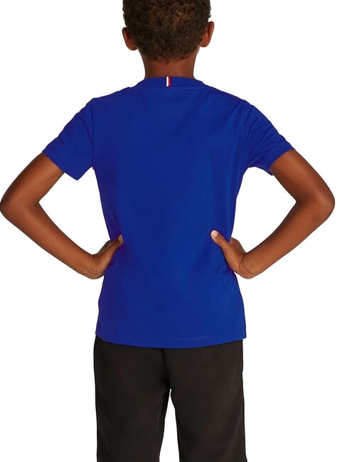 TH KIDS T-shirt &agrave; manches courtes pour enfants bleu en coin - Tee-shirt enfant