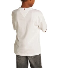 TOMMY HILFIGER TH KIDS T-shirt &agrave; manches courtes coupe d&eacute;contract&eacute;e - Tee-shirt enfant