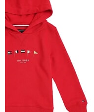 TOMMY HILFIGER TH KIDS Sweat &agrave; capuche brod&eacute; du drapeau - B&eacute;b&eacute; Sweat