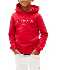 TOMMY HILFIGER TH KIDS Sweat &agrave; capuche brod&eacute; du drapeau rouge primaire - B&eacute;b&eacute; Sweat - 3