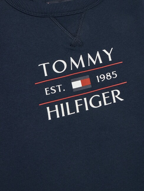 TH KIDS Sweat-shirt &agrave; col rond imprim&eacute; marine nuit noire - B&eacute;b&eacute; Sweat