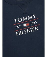 TOMMY HILFIGER TH KIDS Sweat-shirt &agrave; col rond imprim&eacute; marine nuit noire - B&eacute;b&eacute; Sweat - 3