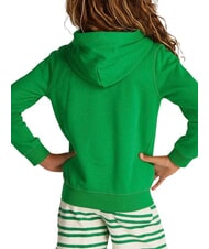 TOMMY HILFIGER TH KIDS Sweat-shirt &agrave; fermeture &eacute;clair int&eacute;grale pour enfants vert &eacute;clatant - B&eacute;b&eacute; Sweat - 2