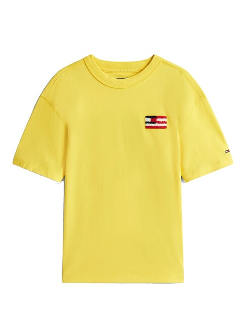 TH KIDS T-shirt &agrave; manches courtes avec drapeau carambole jaune - Tee-shirt enfant