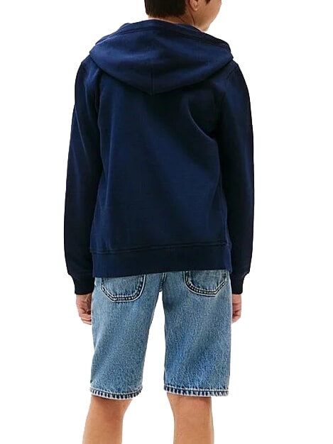 TH KIDS Sweat-shirt &agrave; fermeture &eacute;clair int&eacute;grale pour enfants marine nuit noire - B&eacute;b&eacute; Sweat