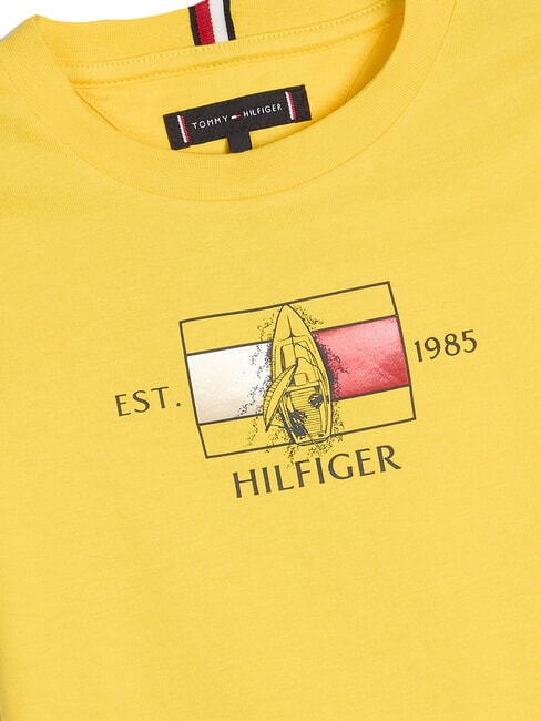 TH KIDS T-shirt &agrave; manches courtes imprim&eacute; carambole jaune - Tee-shirt enfant