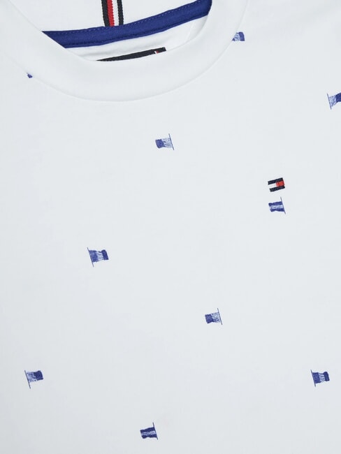 TH KIDS T-shirt en coton imprim&eacute; blanc &eacute;clatant - Tee-shirt enfant