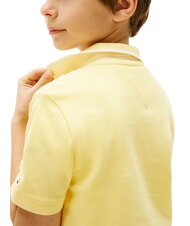 TOMMY HILFIGER TH KIDS polo &agrave; manches courtes pour enfants citronnelle - Tee-shirt enfant - 4