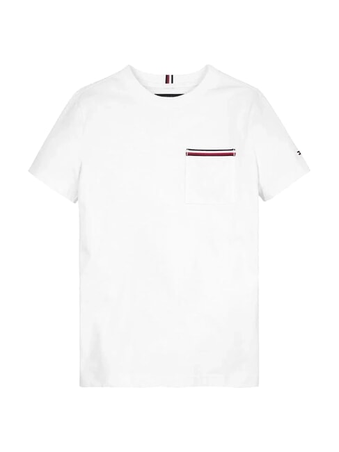 TH KIDS T-shirt &agrave; manches courtes avec poche blanc - Tee-shirt enfant