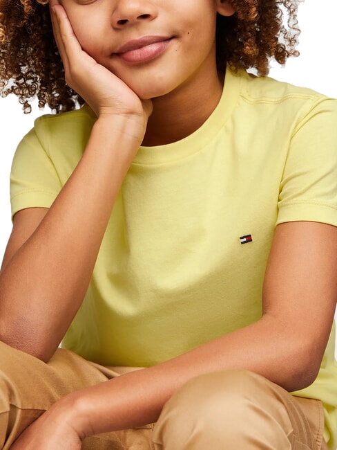 TH KIDS T-shirt &agrave; manches courtes coupe classique carambole jaune - Tee-shirt enfant