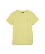TOMMY HILFIGER TH KIDS T-shirt &agrave; manches courtes coupe classique carambole jaune - Tee-shirt enfant - 4
