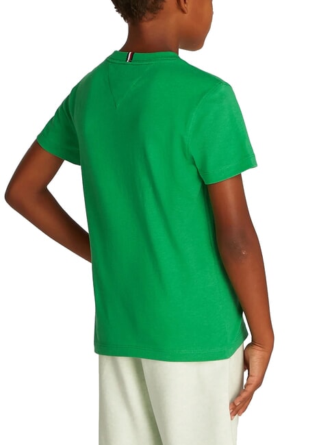 TH KIDS T-shirt &agrave; manches courtes coupe classique vert &eacute;clatant - Tee-shirt enfant