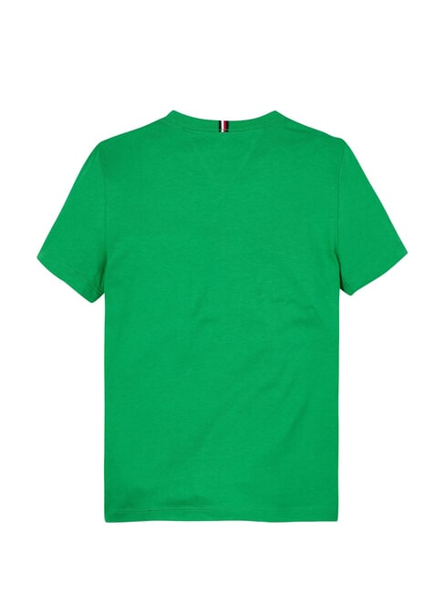 TH KIDS T-shirt &agrave; manches courtes coupe classique vert &eacute;clatant - Tee-shirt enfant