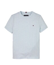 TOMMY HILFIGER TH KIDS T-shirt &agrave; manches courtes coupe classique bleu glacier - Tee-shirt enfant - 4