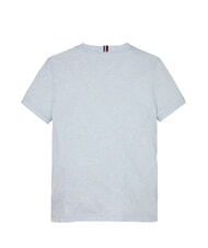 TOMMY HILFIGER TH KIDS T-shirt &agrave; manches courtes coupe classique bleu glacier - Tee-shirt enfant - 5