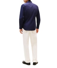 TOMMY HILFIGER TH  chemise &agrave; manches longues blazer bleu marine - Chemises pour hommes - 2