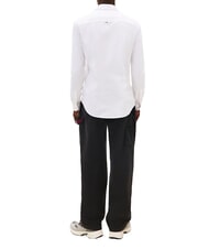 TOMMY HILFIGER TH JEANS Flag chemise en coton blanc - Chemises pour hommes - 2