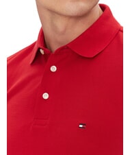 TOMMY HILFIGER 1985  1985 Polo coupe slim rouge moyen - chemise polo - 3