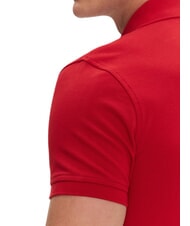 TOMMY HILFIGER 1985  1985 Polo coupe slim rouge moyen - chemise polo - 4