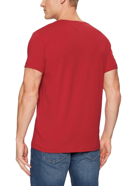  T-shirt extensible pour homme rouge moyen - T-shirt
