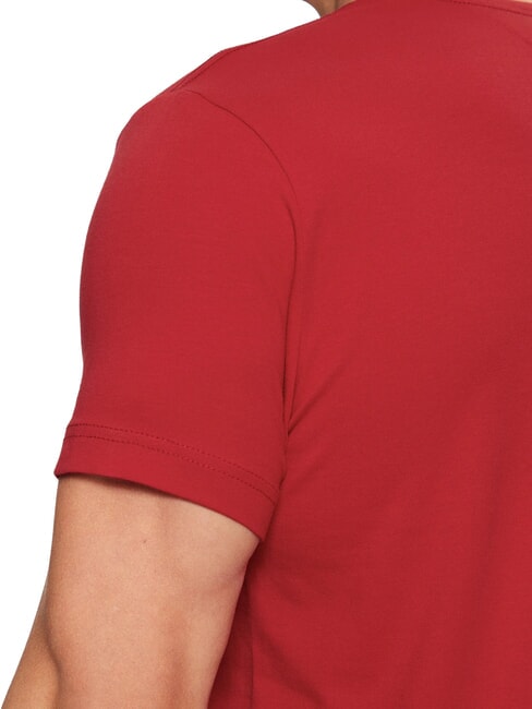  T-shirt extensible pour homme rouge moyen - T-shirt