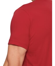 TOMMY HILFIGER  T-shirt extensible pour homme rouge moyen - T-shirt - 4