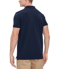 TOMMY HILFIGER TH JEANS  Polo en coton marine nuit noire - chemise polo - 2