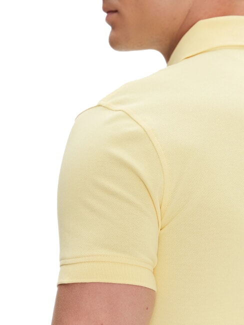 1985  1985 Polo coupe slim citronnelle - chemise polo