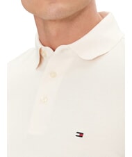 TOMMY HILFIGER 1985  1985 Polo coupe slim p&eacute;tale d'ivoire - chemise polo - 3