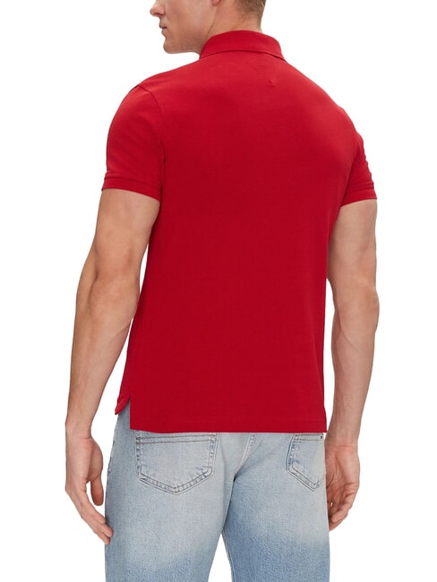 1985  1985 Polo coupe slim rouge moyen - chemise polo