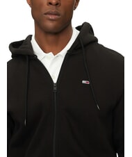 TOMMY HILFIGER TH JEANS Sweat-shirt zipp&eacute; noir - Pulls molletonn&eacute;s - 3