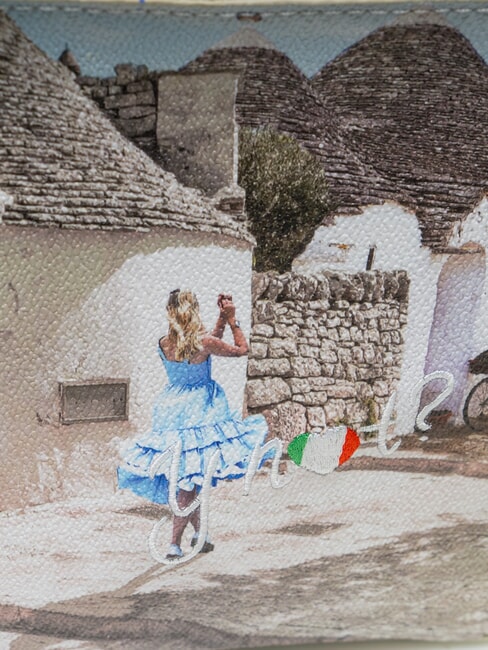 YESBAG Sac bandouli&egrave;re avec poche Alice au Trulli - Sacs pour Femme