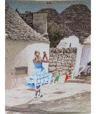 YNOT YESBAG Sac bandouli&egrave;re avec poche Alice au Trulli - Sacs pour Femme - 3