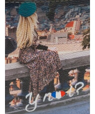 YNOT YESBAG Sac &agrave; dos avec poche paris / cor - Sacs pour Femme - 3