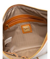 YNOT YESBAG Grande pochette avec bandouli&egrave;re en m&eacute;tal citronnier - Sacs pour Femme - 5