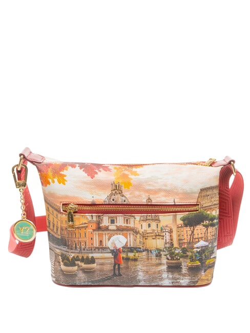 YESBAG Petit sac bandouli&egrave;re Rome sous la pluie - Sacs pour Femme