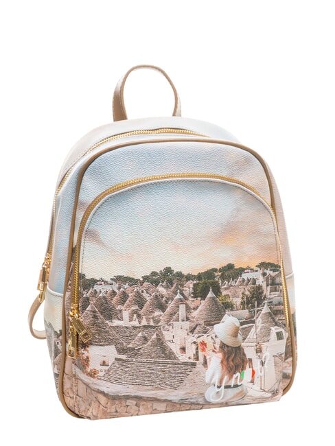 YESBAG Sac &agrave; dos rond &agrave; deux compartiments trulli romantique - Sacs pour Femme