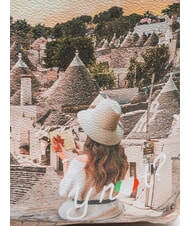 YNOT YESBAG Sac &agrave; dos rond &agrave; deux compartiments trulli romantique - Sacs pour Femme - 3