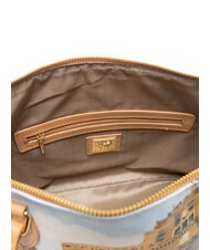 YNOT YESBAG Sac cabas bandouli&egrave;re moyen VACANCES ROMAINES - Sacs pour Femme - 5