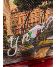 YNOT YESBAG Sac bandouli&egrave;re de reporter Rome sous la pluie - Sacs pour Femme - 3