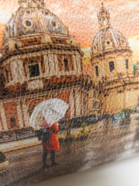 YESBAG &Eacute;tui &agrave; beaut&eacute; Rome sous la pluie - Trousses