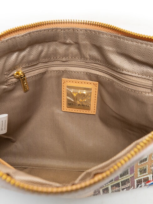 YESBAG Pochette avec bandouli&egrave;re en m&eacute;tal R&ecirc;ves de Hollande - Sacs pour Femme