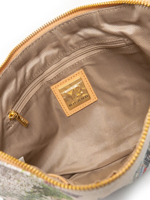 YESBAG Pochette avec bandouli&egrave;re en m&eacute;tal Arc-en-ciel de Londres - Sacs pour Femme