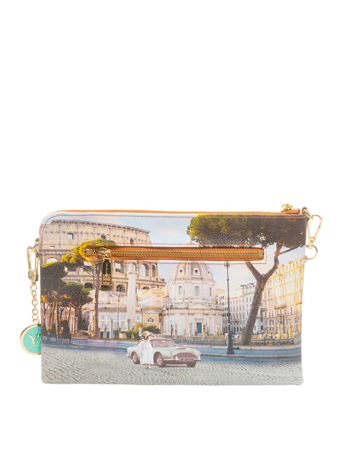 YESBAG Pochette avec bandouli&egrave;re en m&eacute;tal imp&eacute;rial - Sacs pour Femme